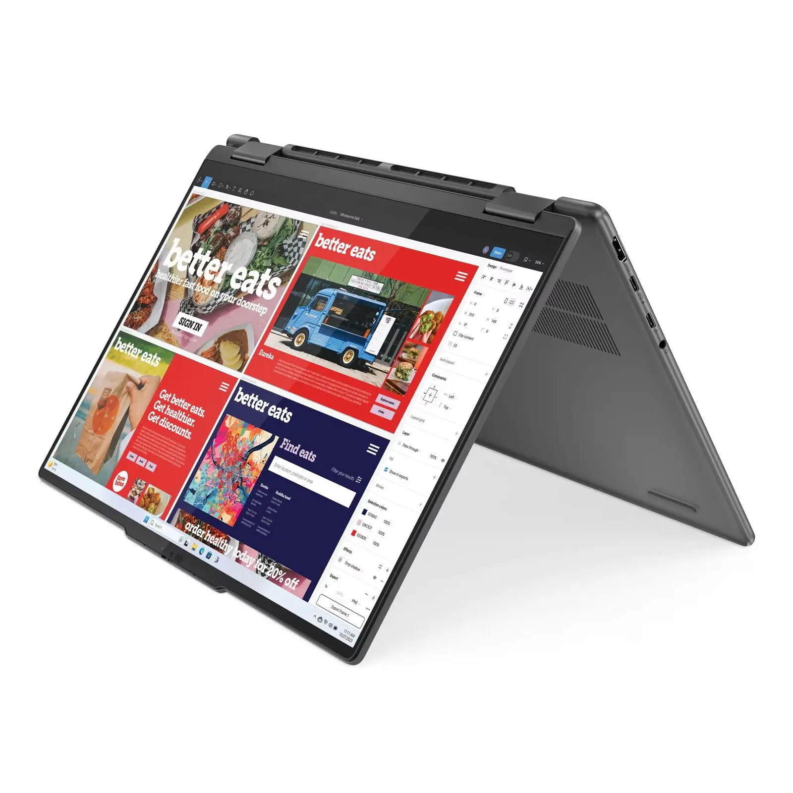 Yoga 7 14" WUXGA OLED 2-in-1 Laptop U5-125H 16GB 512GB W11H Touch Storm Grey (Refurbished)