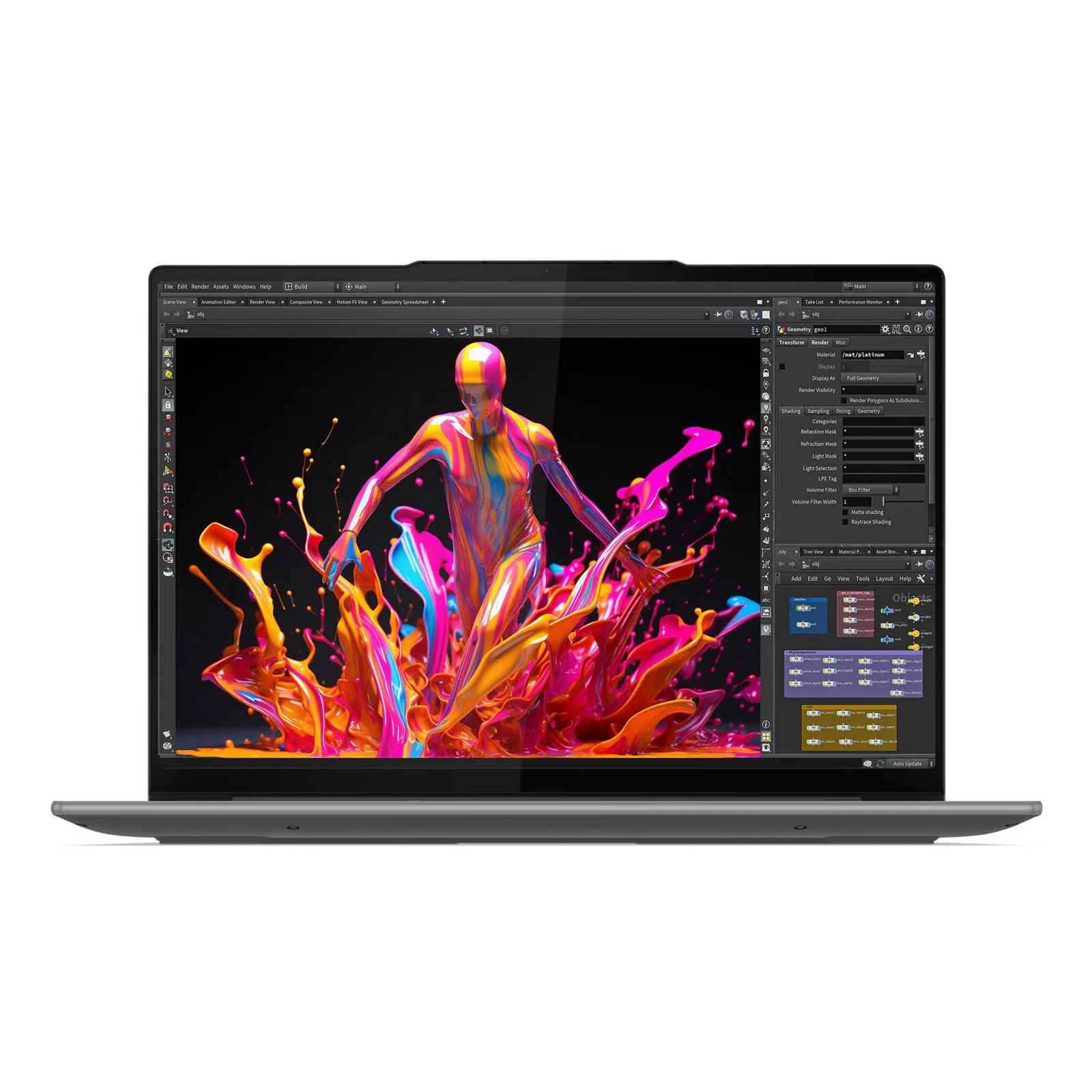 Yoga Pro 7 Copilot+ PC 14.5" 2.8K OLED Laptop Ryzen AI 9 32GB 1TB W11H Grey (Refurbished) - Image 5